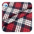 Ready Goods Flannel Men's Shirt fabric cotton Yarn Dyed Check Shirt Flannel fabric For Pajamas