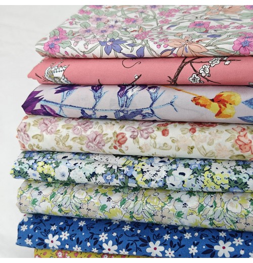 100% Cotton fabric Poplin Liberty London Lawn print lawn fabric Cotton Printed Fabric For Clothing